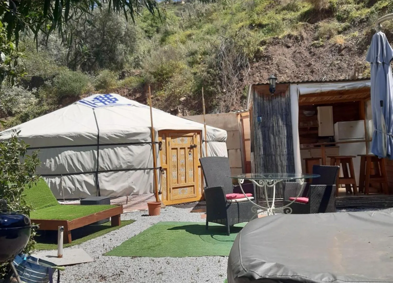 Lüks kamp alanı Eldorado Yurt Otel Algarrobo